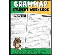 1st Grade Grammar Student Workbook: 1st Grade DAILY Grammar Curriculum Correlates to State Standards