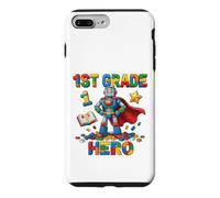 1st Grade Hero Robot Interlocking Bricks School Case for iPhone 7 Plus/8 Plus