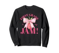 1st Grade Is My Jam, Cute Strawberry Teacher Student Sweatshirt