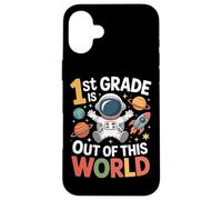 1st Grade Is Out Of This World Planet Rocket Case for iPhone 16 Plus