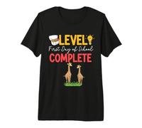 1st Grade Outfit Boys Giraffe - First Day of First Grade Premium T-Shirt