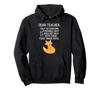 1st Grade Outfit Boys Kids Fox - First Day of First Grade Pullover Hoodie