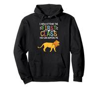 1st Grade Outfit Boys Lion - First Day of First Grade Pullover Hoodie