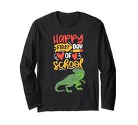 1st Grade Outfit Boys T Rex Trex - First Day of First Grade Long Sleeve T-Shirt