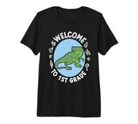 1st Grade Outfit Boys T Rex Trex - First Day of First Grade Premium T-Shirt