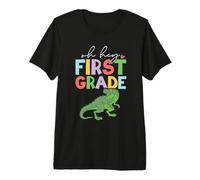 1st Grade Outfit Boys T Rex Trex - First Day of First Grade Premium T-Shirt