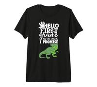 1st Grade Outfit Boys T Rex Trex - First Day of First Grade Premium T-Shirt