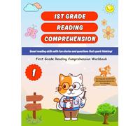 1st Grade Reading Comprehension Workbook: Fun and Educational Activity Book for Grade 1 | For Girls and Boys Ages 6-7