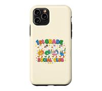 1st Grade Social Club Goose Teacher Student School Design Case for iPhone 11 Pro