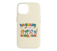 1st Grade Social Club Goose Teacher Student School Design Case for iPhone 14