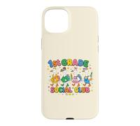1st Grade Social Club Goose Teacher Student School Design Case for iPhone 15 Plus