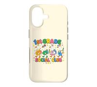 1st Grade Social Club Goose Teacher Student School Design Case for iPhone 17
