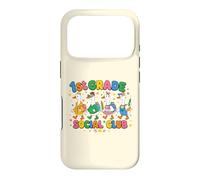 1st Grade Social Club Goose Teacher Student School Design Case for iPhone 17 Pro