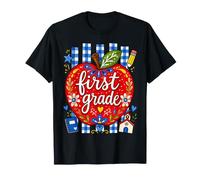 1st Grade Teacher Apple Back to School Elementary Classroom T-Shirt