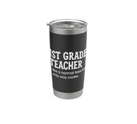 1st Grade Teacher Like A Normal Teacher Only Way Cooler Stainless Steel Insulated Tumbler