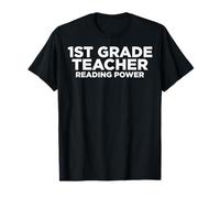 1st Grade Teacher Reading Power T-Shirt