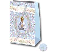 1st Holy Communion Gift Bag Multicolour Blue Boys