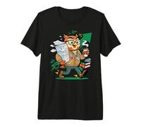 1st K-5 Owl Coffee Classroom Grade Teacher Humor Premium T-Shirt