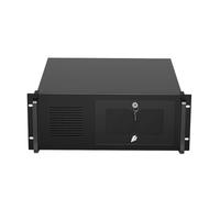 1st Player 4U Rackmount Server Case - 7 x 3.5'' HDDs, 2 x 2.5'' SSDs, 1 x 120mm Fan Included - Black
