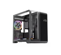 1st Player RT5 BK Tempared Glass Micro Tower Gaming PC Case with 3 x RGB Fans