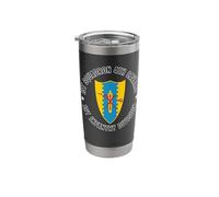 1st Squadron 4th Cavalry 1st Infantry Division Veteran Stainless Steel Insulated Tumbler