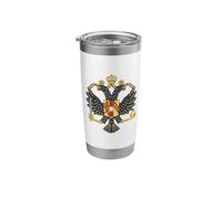 1st The Queen's Dragoon Guards Capbadge Stainless Steel Insulated Tumbler