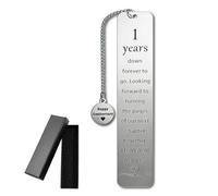 1st Wedding Anniversary Bookmark Gift for Him Her, First Year Couple