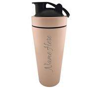 1stclassgifts [Custom] Personalised Engraved Large Name Protein Shaker Bottle 739ml 25oz Selection Of Colours (Pink)
