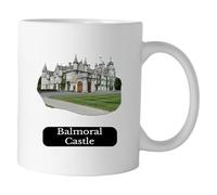 1stclassgifts Edinburgh/Inverness/Stirling/Balmoral Castle Designs 11oz Ceramic Mug Selection of Designs Available Scotland (UV Printed) (Balmoral Castle)