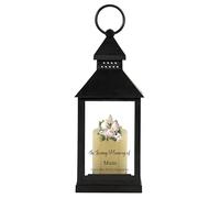 1stclassgifts In Loving Memory Of Dove's Design Memorial Black Lantern Remembrance Keepsake Mum Dad Granny Papa Aunty (UV PRINTED) (Mum)