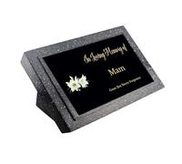 1stclassgifts Memorial Grave Marker Grave Plaque Remembrance With In Loving Memory of & Lily Flowers Design Mum Dad Grandad (UV PRINTED) (Mam)