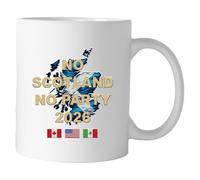 1stclassgifts Scotland World Cup Designs 11oz Ceramic Mug Various Designs Available Football (UV Printed) (No Scotland No Party)