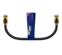 1STec 30cm Extra Short Virgin Media White Isolator Wall Box to 2 or 3 Way Splitter Small Link Cable (30 cm Lead, Black)