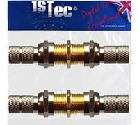 1STec Digital TV Couplers (Twin Cable Kit, 4mm)