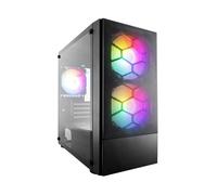 1st Player X4-M Black Micro ATX Gaming Case (X4-M Black No Fans)