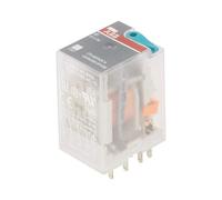 1SVR405613R1000 Relay: Electromagnetic 4PDT US Coil: 24VDC 6A Max 250VAC