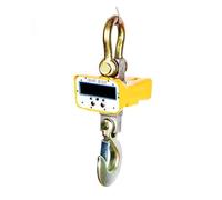 1T 2T 3T 5T 10T Digital Wireless Hanging Scale Rechargeable LED Direct View Remote Control Crane Aluminum Alloy Shell Heavy Load(3000KG)