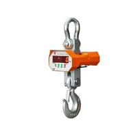 1T/3T/5T/10T Electronic Hanging Scale Hook Wireless OCS Industrial Crane Weighing Scale LED High-precision Sensor Remote Control for Market, Construction(5T Red Digit)