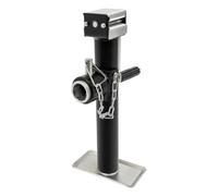 1T Car Jack Side Winder Trailer Lift Support Leg with Hand Crank Manual Jack Stand Support Foot Trailer Jack for Automotive Repair Industry and Various Factories Lifting Heavy Objects
