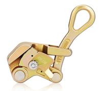 1T Wire Grips Steel Pulling Tool Cable Grip Gripper for Wire Rope Cable Clamp Wire Pulling Grip Hand Puller,Multifunctional Cable Grips Pulling Tightening Tool with Swing Latch (2.5-16mm/ 1/10"-4/5")