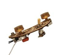 1t1v wiring kit for Epihone guitars gold hat