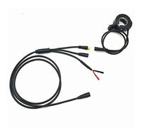 1T3 EB-BUS Assembly Cable for Bafang M500 M510 M600 M620 M800 CAN Protocol Mid-drive Motor with Display 6V Lights Thumb Throttle Connector (Throttle with 1T3)