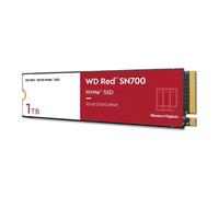 1TB WD Red SN700 NAS, M.2 (2280) PCIe 3.0 (x4) NVMe SSD, 3430MB/s Read, 3000MB/s