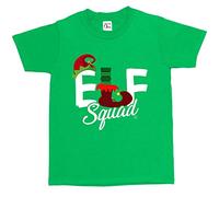 1Tee Boys Elf Squad T-Shirt Green 7-8 Years