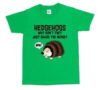 1Tee Boys Hedgehogs Why Don't They Just Share The Hedge T-Shirt