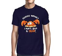 1Tee Mens Guess What? I Don't Give A Crab T-Shirt
