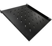 1U 19-Inch Fixed Vented Rack Shelf - 800mm Deep Cabinet - Cantilever Server Shelf - Load Capacity up to 8kg - For Data & Network Cabinets (Eco NetCab Compatible)