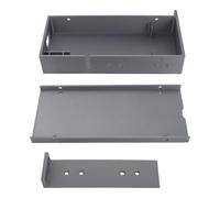 1U 19" Rack Mount with PSU Tray, Compatible with Ubiquiti UniFi USW-Pro-Max-16-PoE Network Switch, Ventilated Bracket