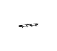 Intellinet 19" Cable Management Panel 1U 4 Long Plastic Rings Black