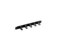 1U Cable Organizer Holder for Rack 19 inch I-CASE CABLE-BK5